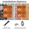Signmission Hazardous Authorized Personnel Bilingual OSHA Warning Sign, Plastic, 7in W x 10in L, 2PK OS-2PACK-WS-P-710-L-12632 - alternate 3